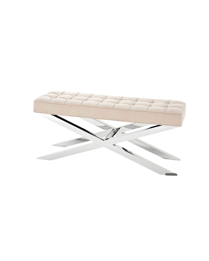 Artex Bench - White