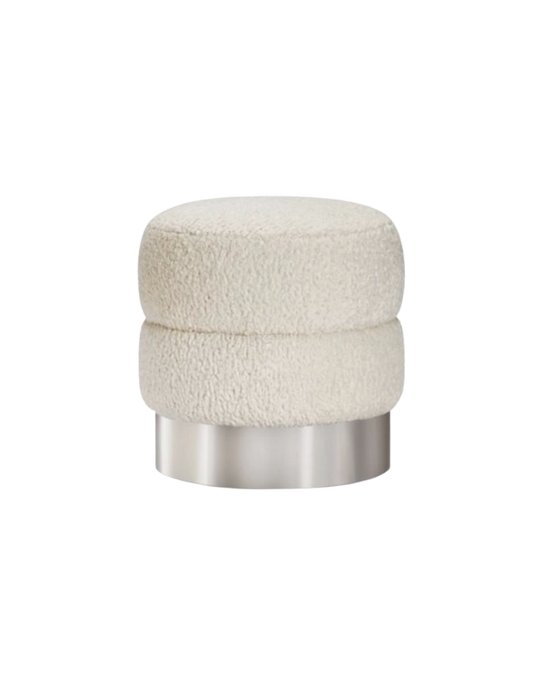 Charlize Stool - White