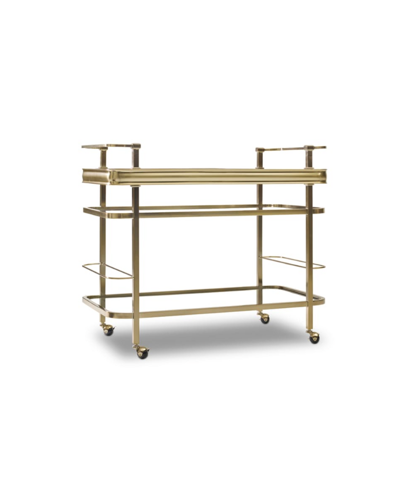 Bar Cart - Gold