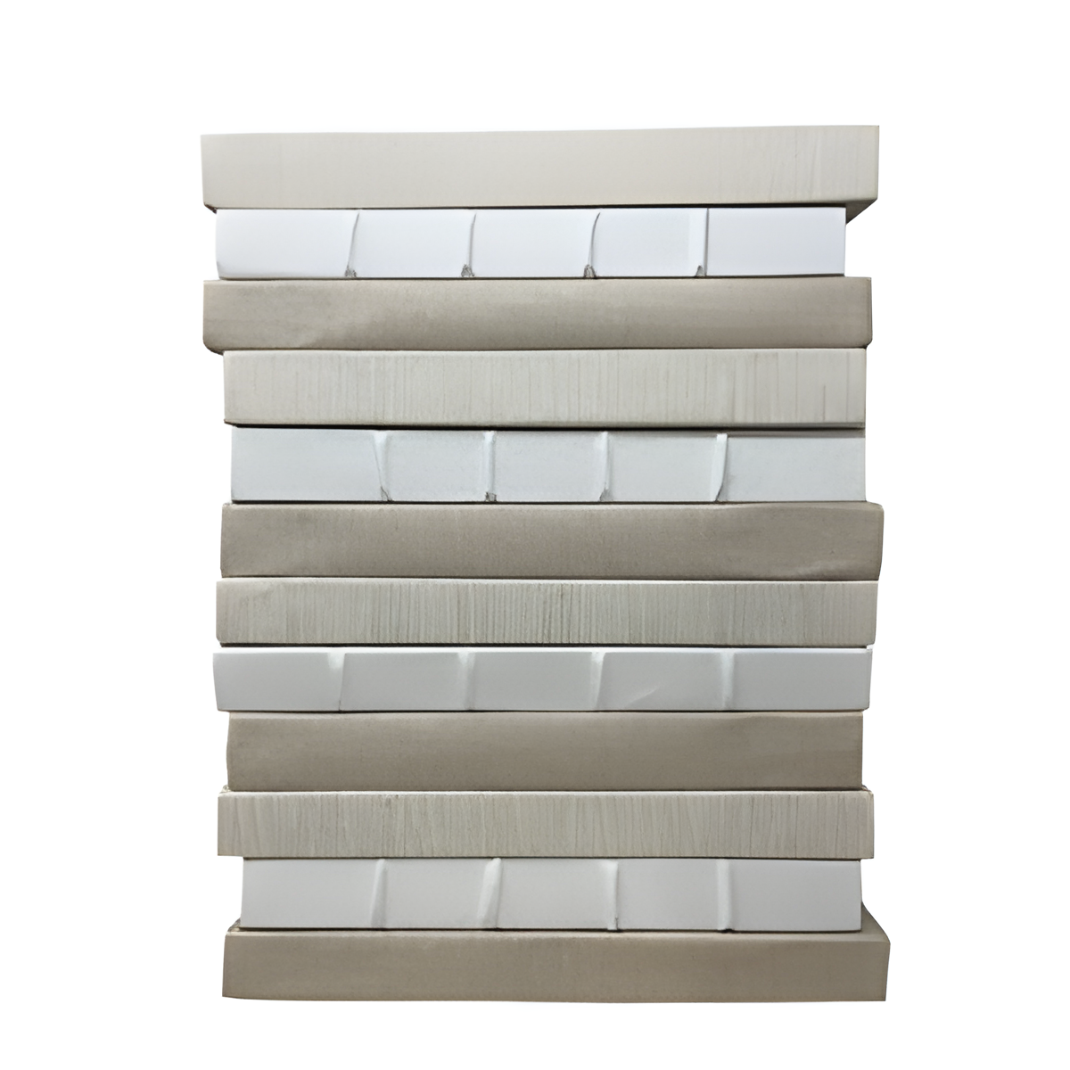 Neutral Decorative Book Stack