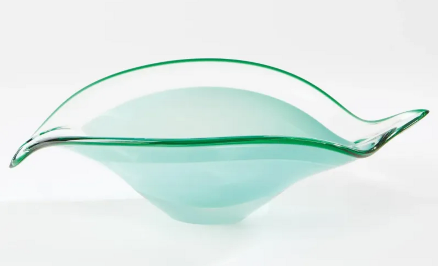 Glass Bowl - Teal