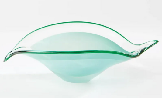 Glass Bowl - Teal