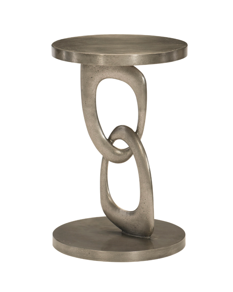 Linea Side Table - Silver
