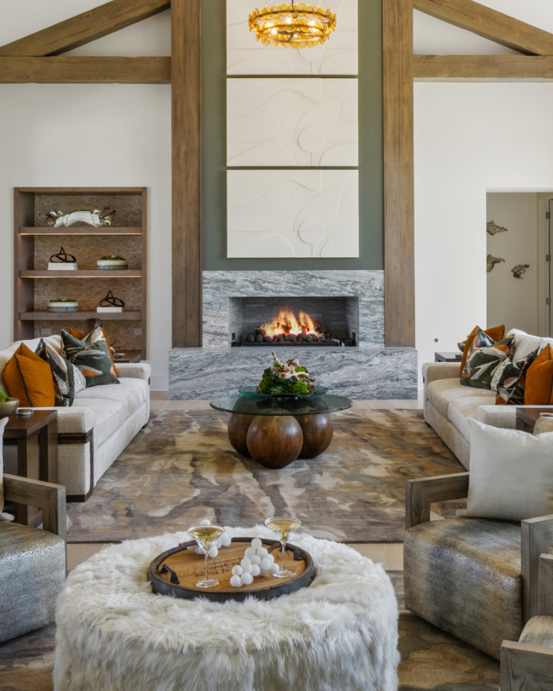 Custom Coffee Table - Brown