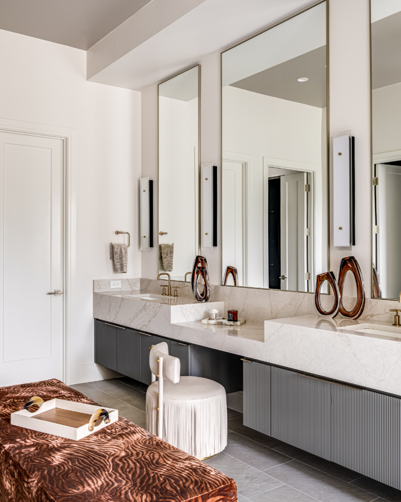 Teardrop Glass Vase – Brown