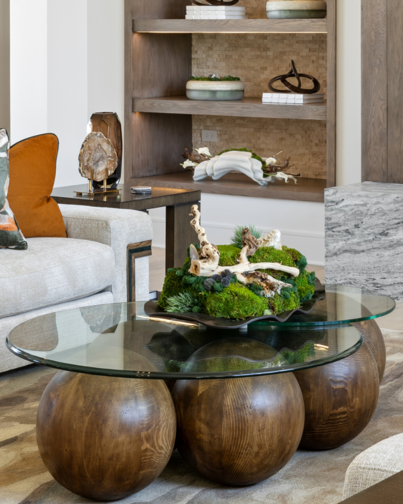 Custom Coffee Table - Brown