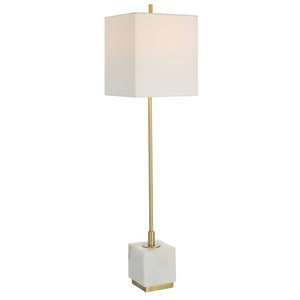 Escort Buffet Lamp, Brass