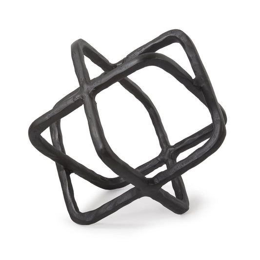 Metal Sculpture - Black