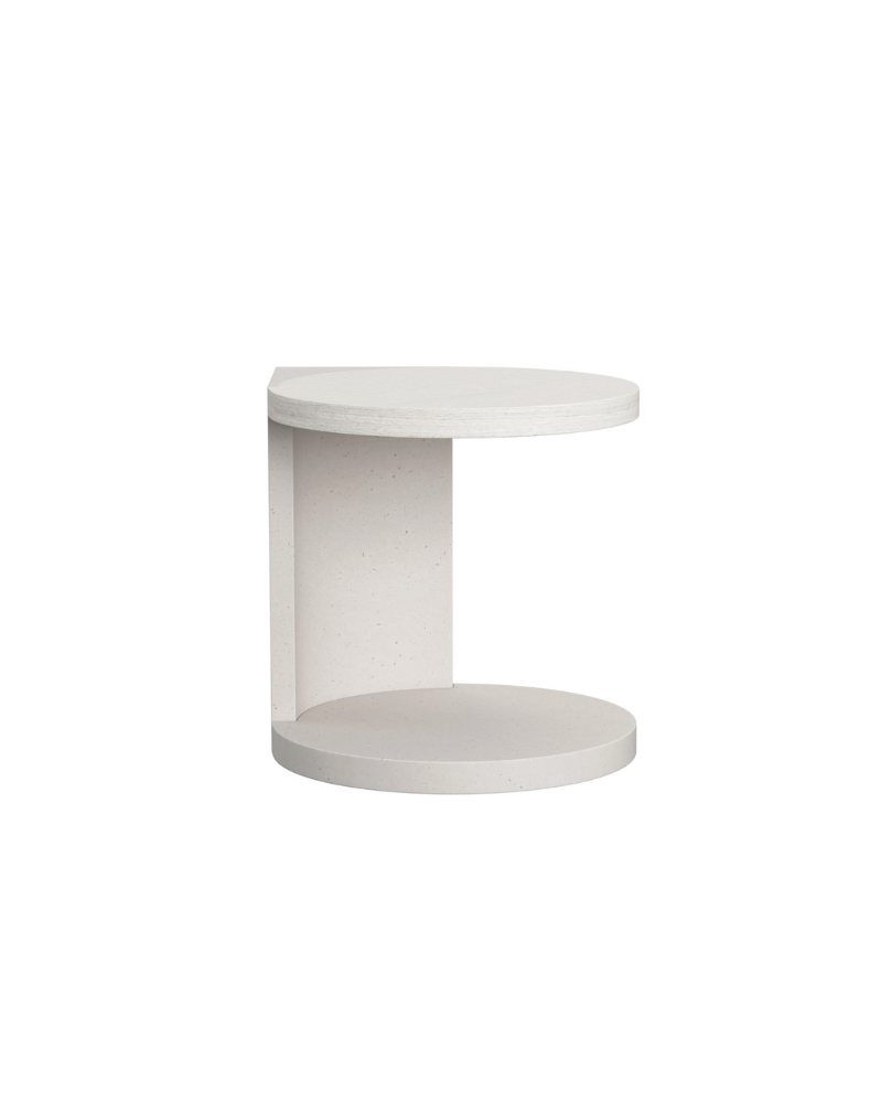Stratum Side Table - Cream