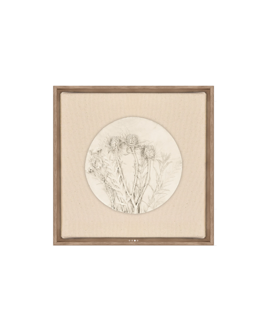 Subtle Impressions Floral Art 101 - Beige