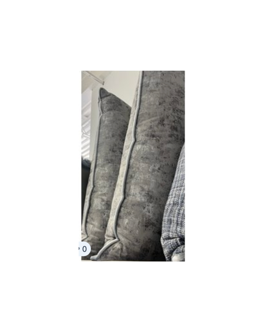 SSI Custom King Shams - Gray