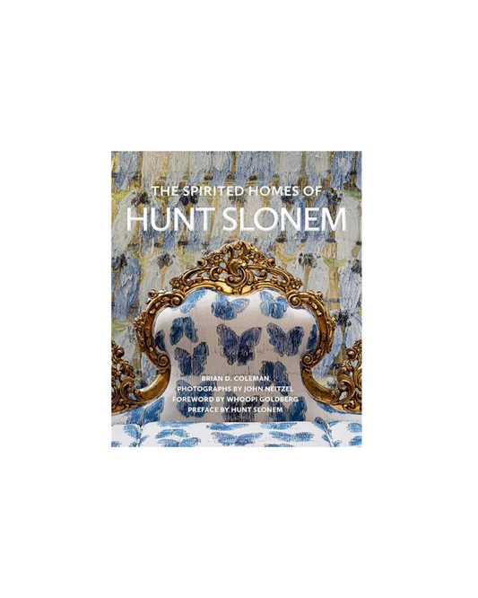 The Spirited Homes of Hunt Slonem Book - Blue