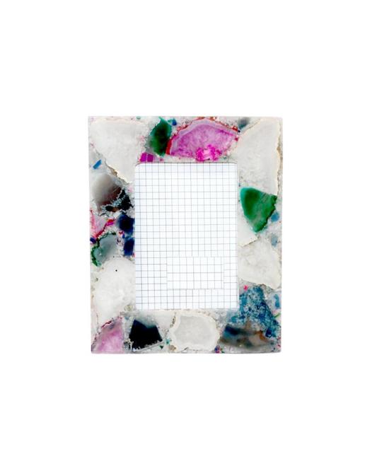 Agate Frame 4X6 - Multi