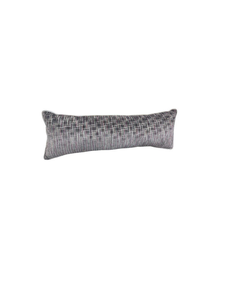 Custom SSI Workroom Lumbar Pillow - Mulit Beige