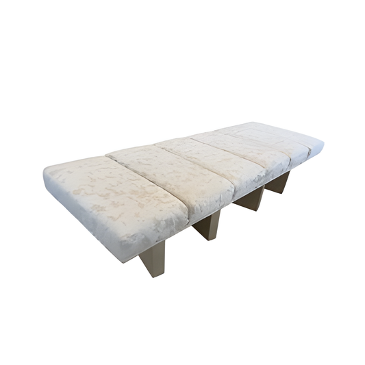 Plush Upholstered Bench