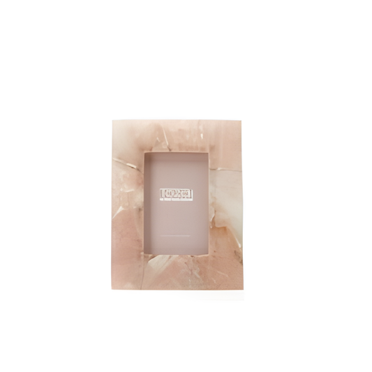 Pink Quartz Photo Frame, 4 x 6