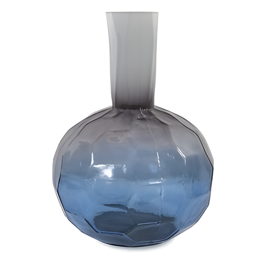 Naples Bay Blue Glass Bottle