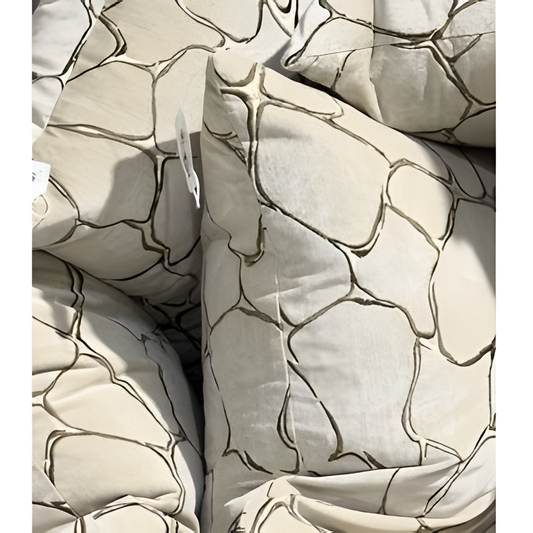 Decorative Bedding Pillow with Branch Pattern