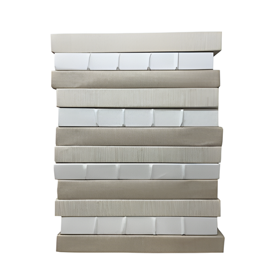 Neutral Decorative Book Stack