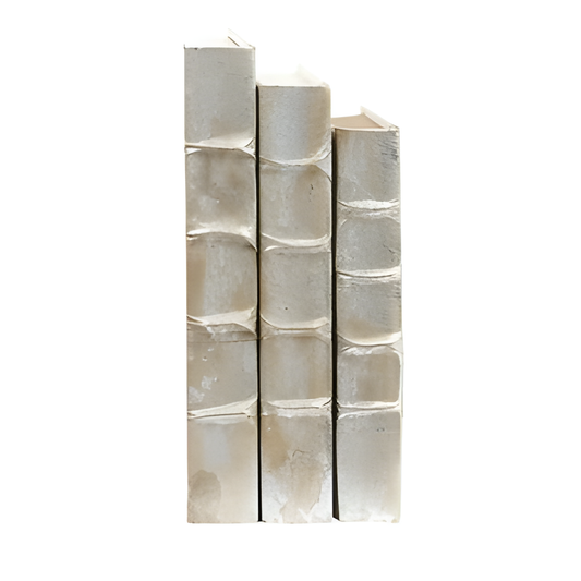 Pale Decorative Book Stack