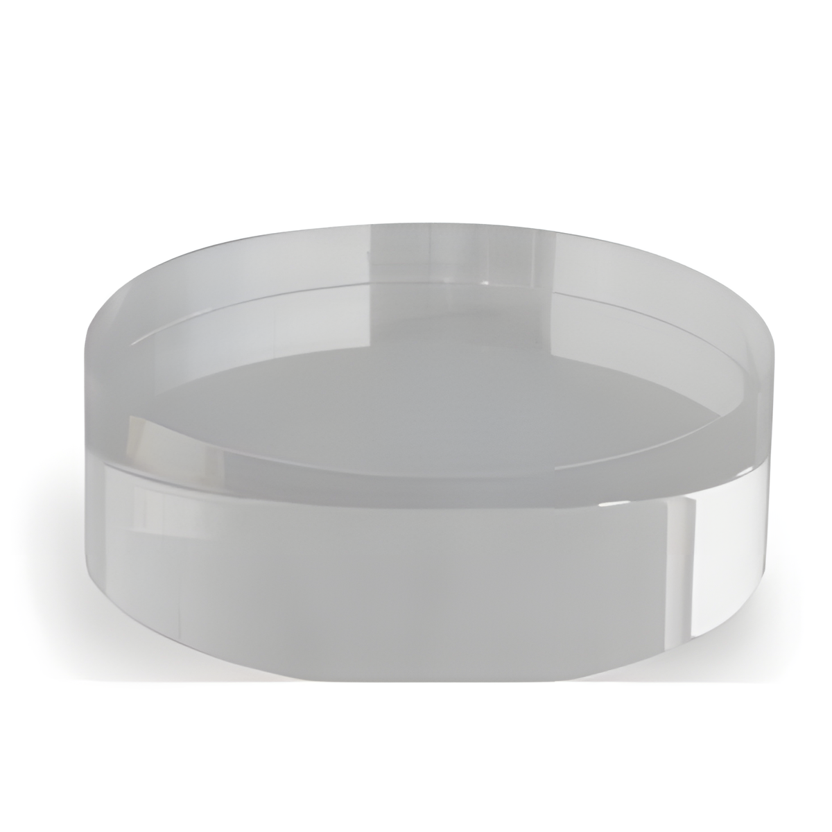 White Round Decorative Tray