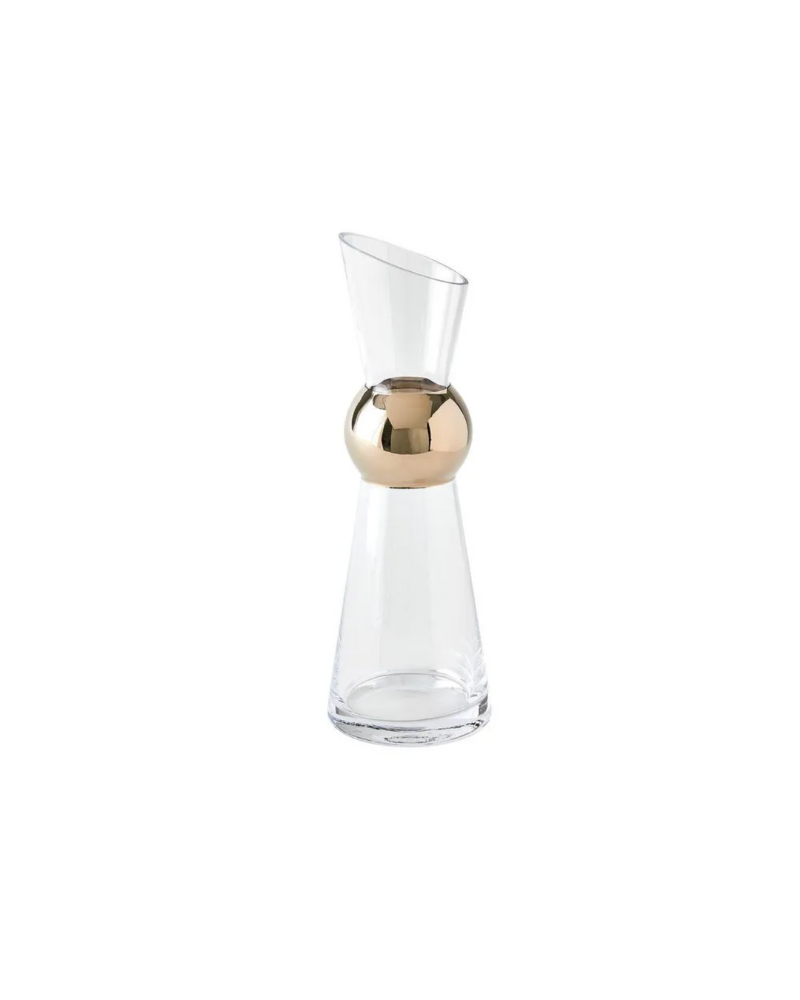 Metallic Orbe Carafe - Platinum