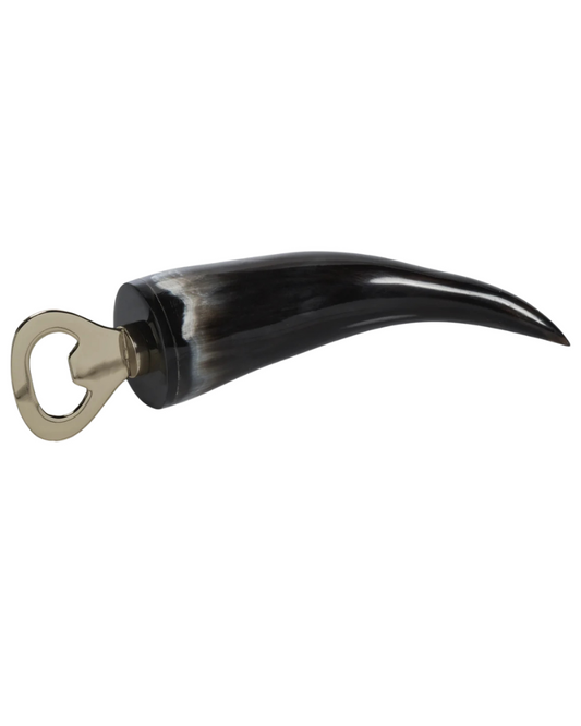 Horn Curve Bottle Opener – Natural Elegance