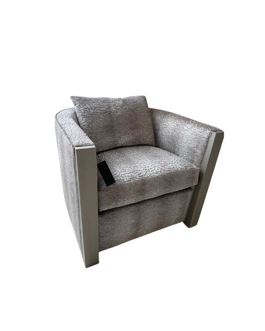 Accent Chair-Silver