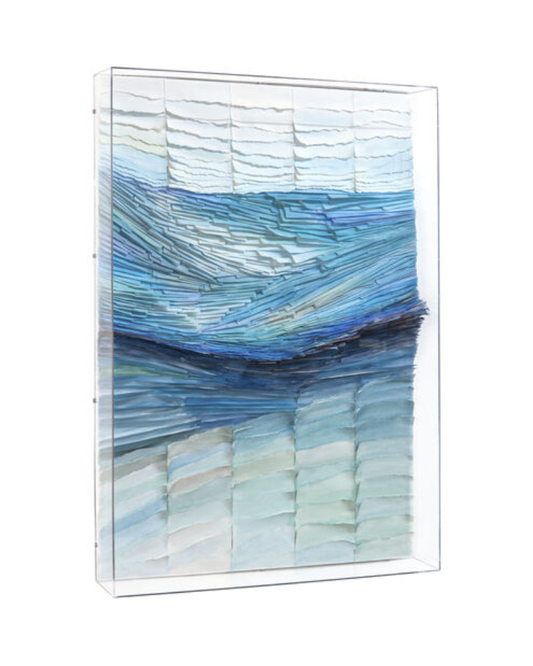Wave Wall Art - Blue