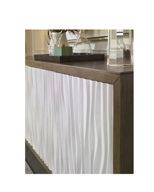 Russo Credenza- White and Brown