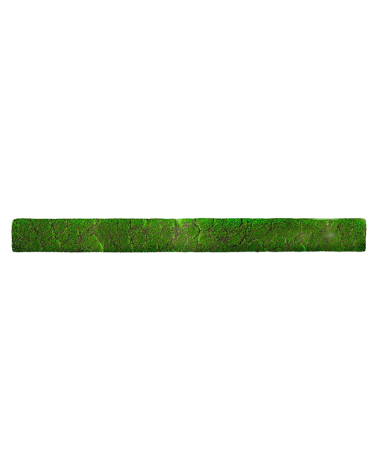 Verdant Linear Moss Panel - Green