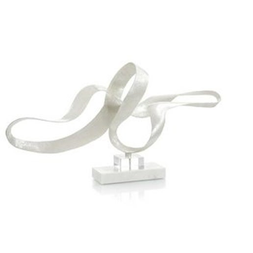 Swirl Sculpture - Cream